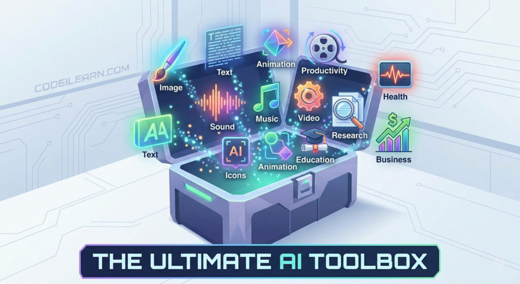 The Ultimate AI Toolbox: 30+ Essential Tools to Supercharge Your Workflow in 2026