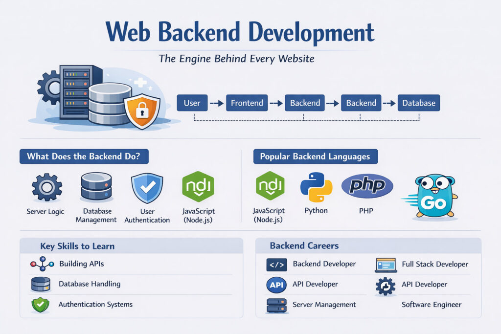Understanding Web Backend Development: The Engine Behind Every Website